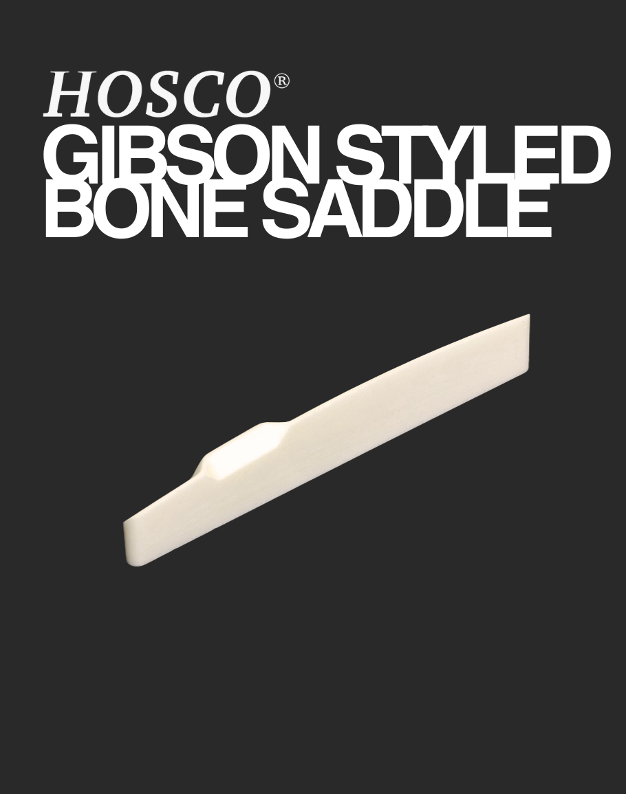 Hosco Gibson Styled Bone Saddle - HSB-SG1