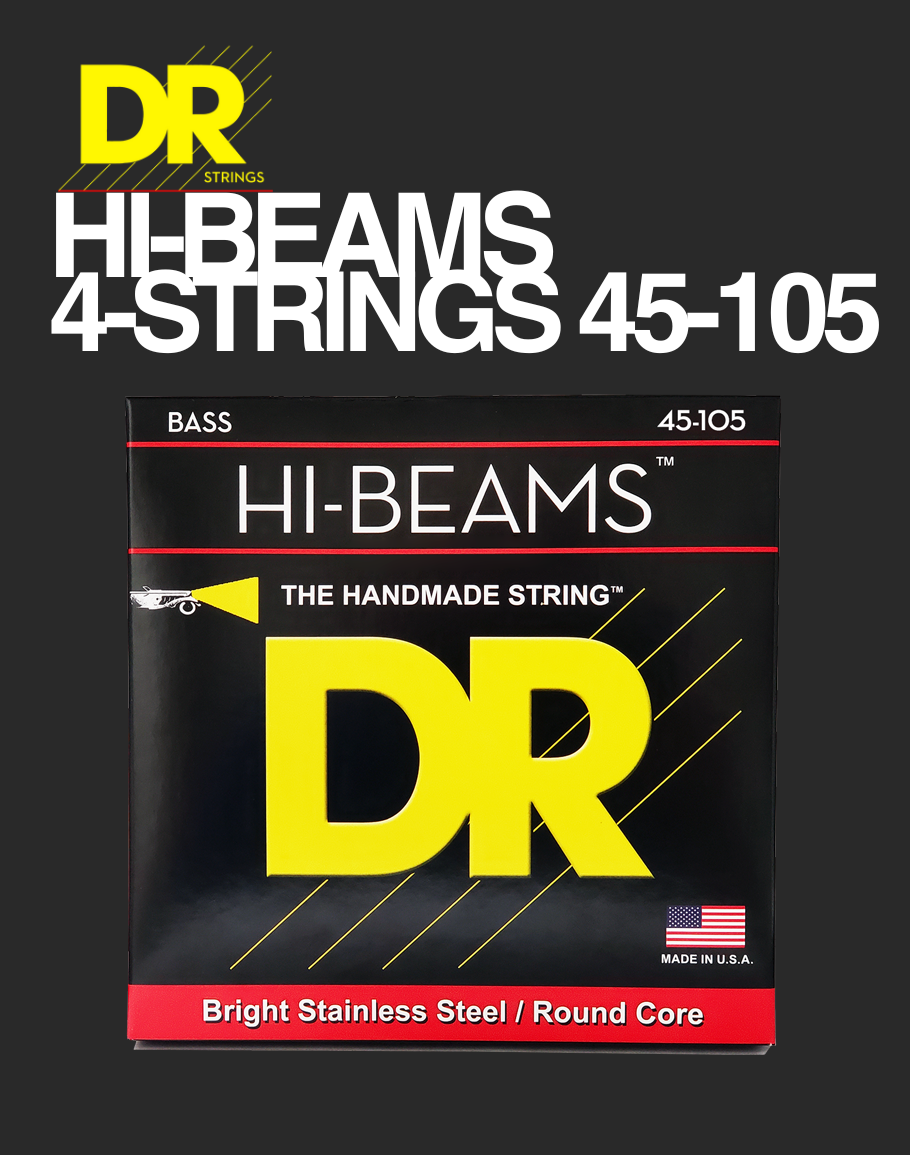 DR 4-Strings Bass Hi-Beams - 45-105
