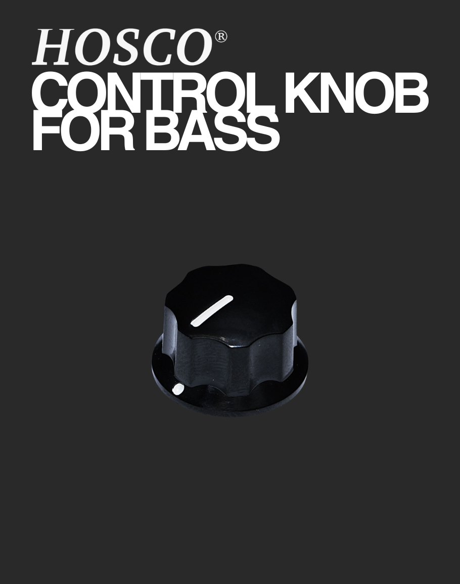 Hosco Control Knob for Bass - Small