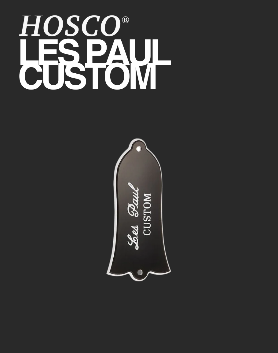 Hosco Les Paul Custom Truss Rod Cover 2ply