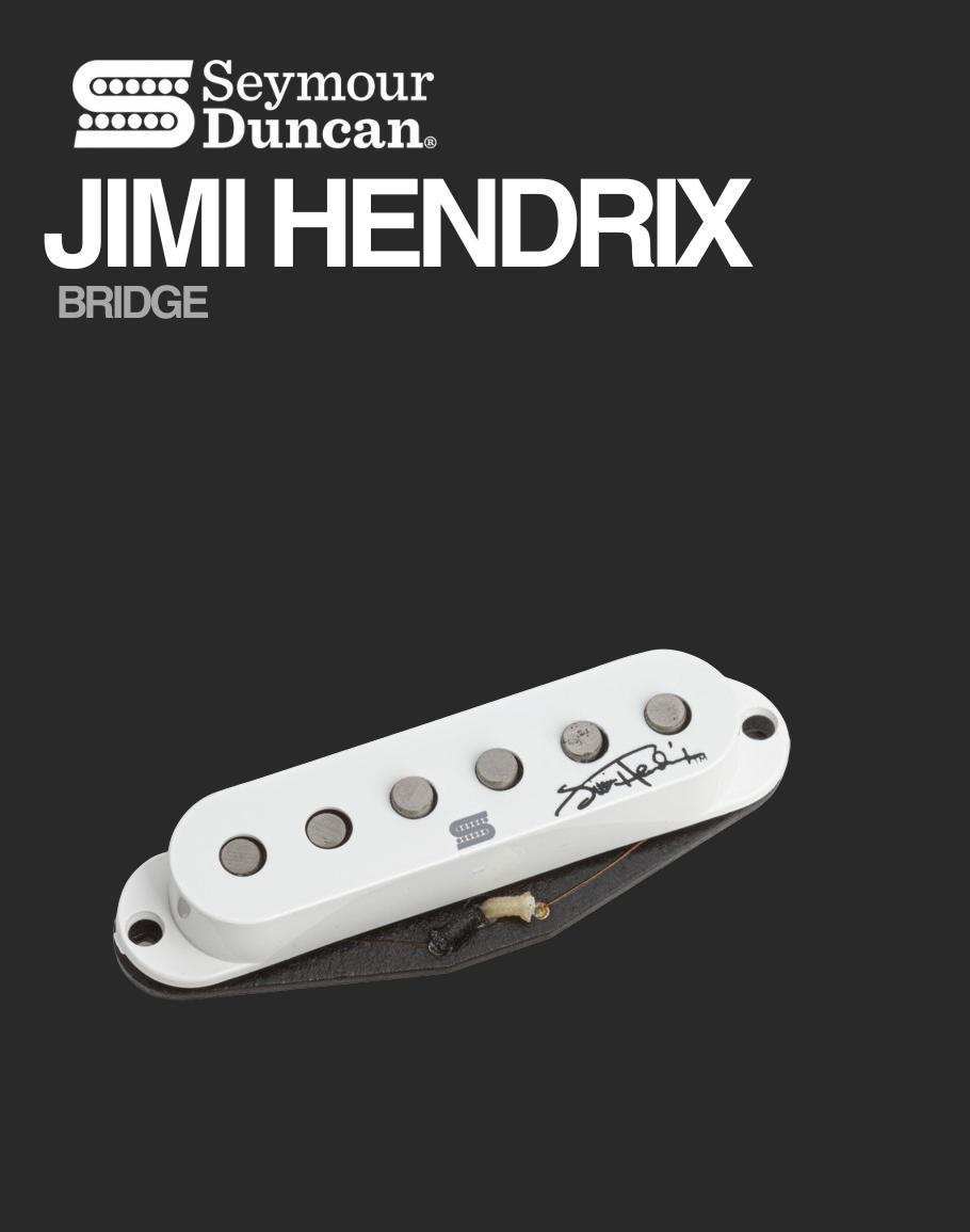 Jimi Hendrix Signature Strat Bridge
