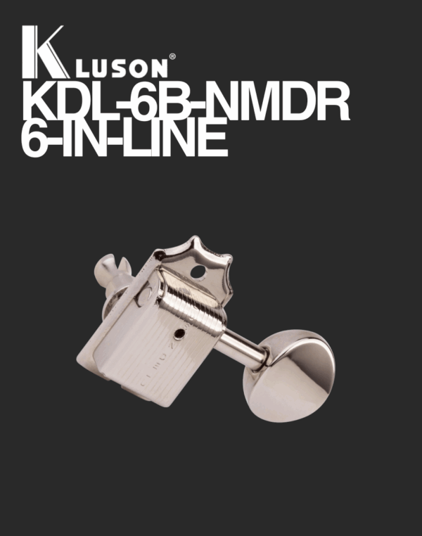 Kluson Electric 6 in Line - KDL-6B-NMDR