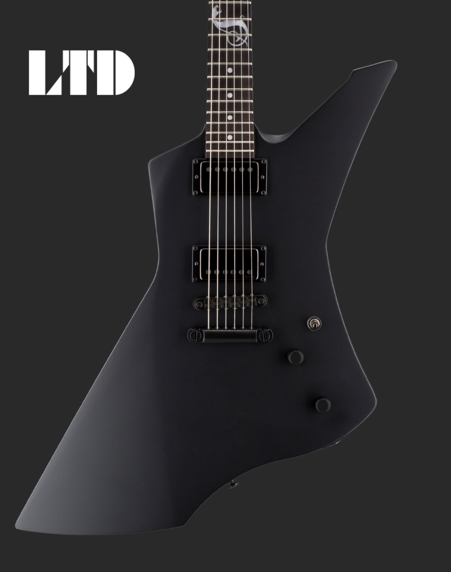 LTD Snakebyte James Hetfield Black Satin