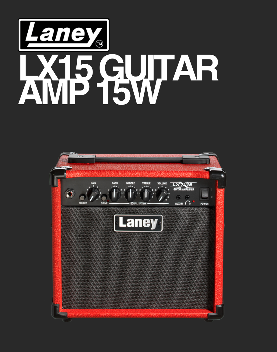 Laney Guitar Combo 15 watts – LX15-Red