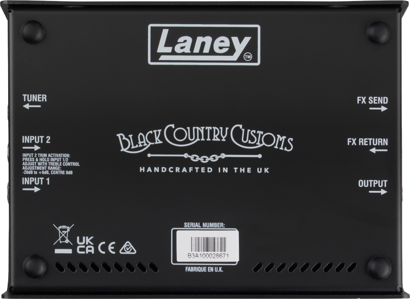 Laney Nathan East DB-EAST-PRE Bass Preamp Made In UK