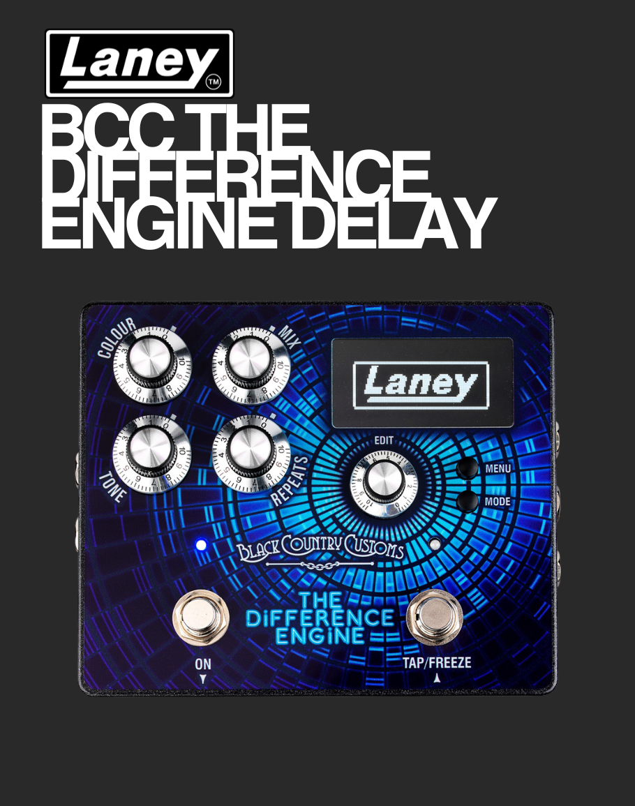 laney delay pedal Laney BCC The Difference Engine Delay – Davis Guitar