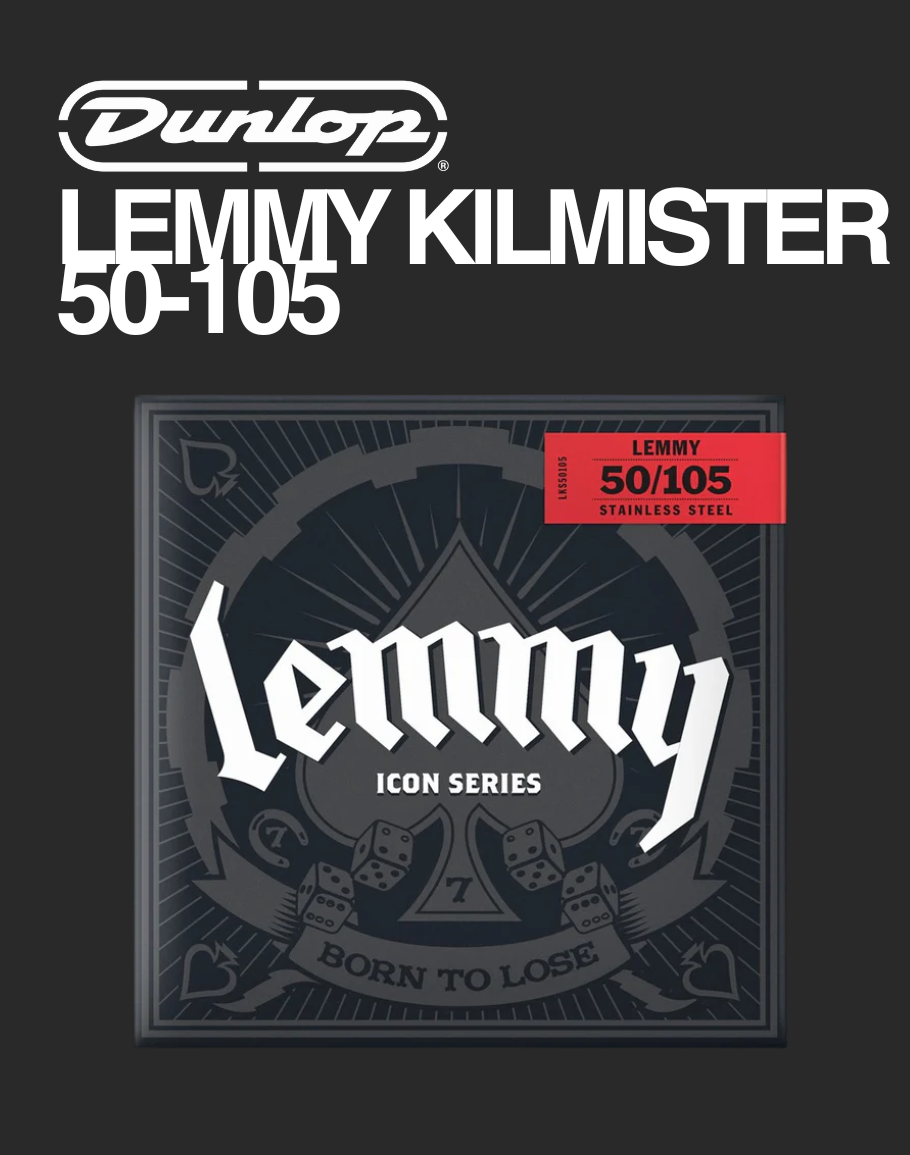 Dunlop 4-Strings Lemmy Kilmister - 50-105