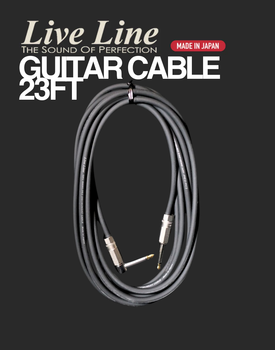 Liveline Japan Instrument Cable 7M - Black
