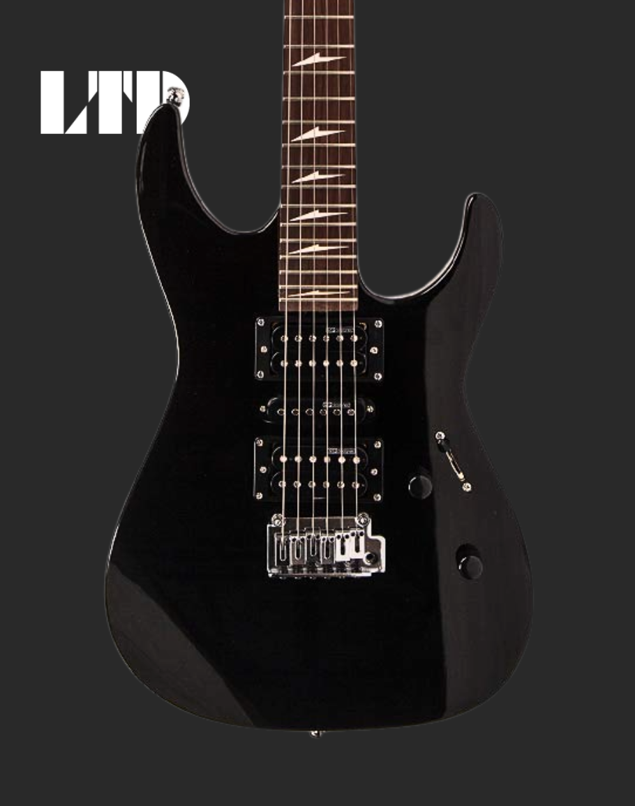ESP LTD Electric Guitar MT-130 - Black – Davis Guitar ESP LTD Electric Guitar MT-130 - Black – Davis Guitar