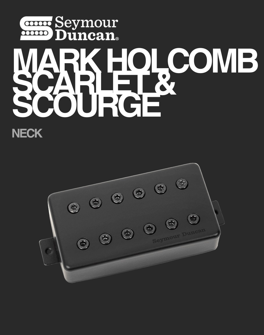 Mark Holcomb Scarlet & Scourge Neck - BLK Cover