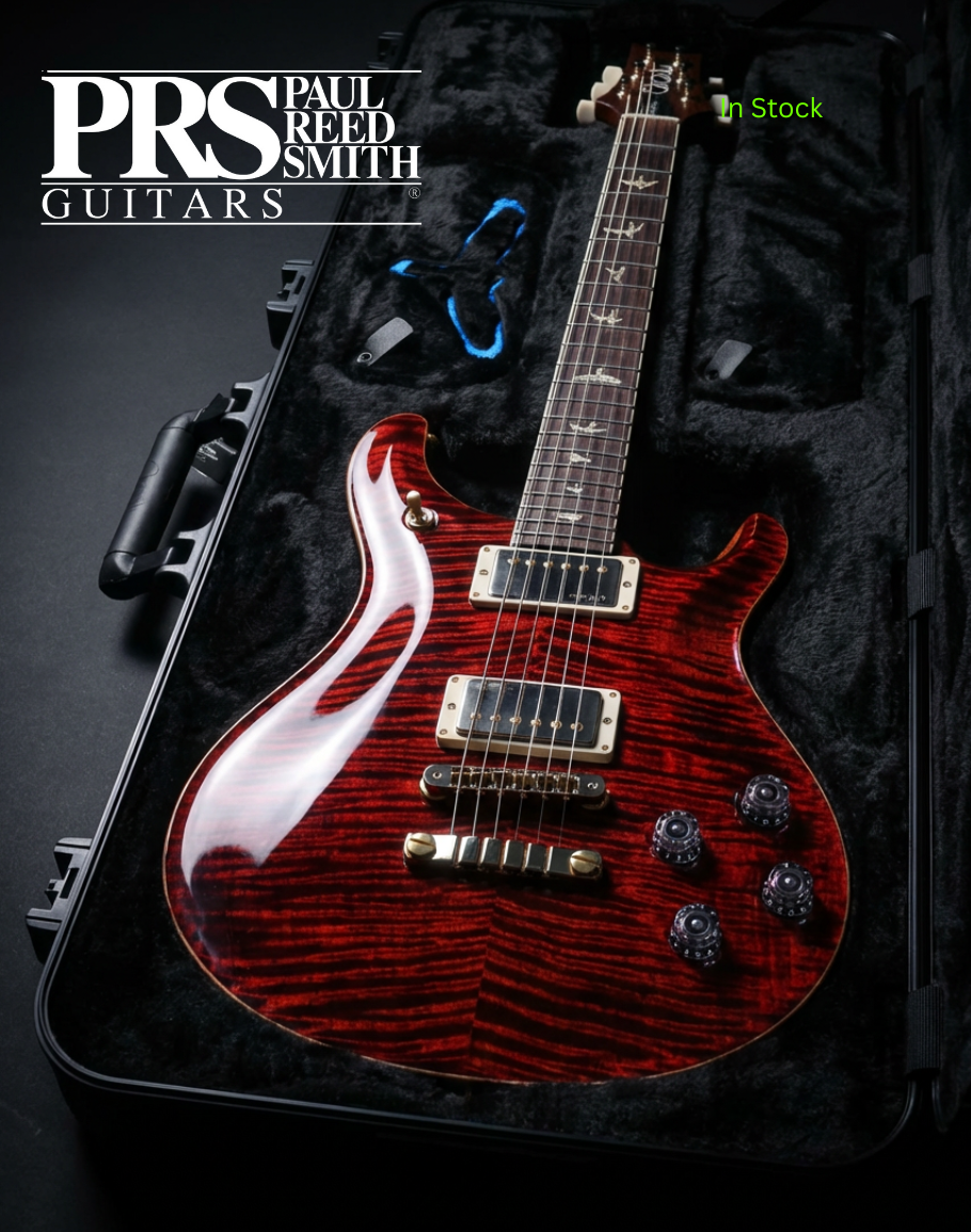 PRS McCarty 594, 10 top - Red Tiger – Davis Guitar