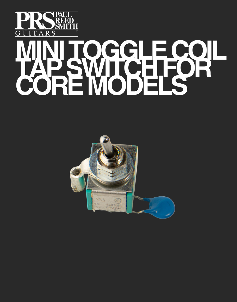 PRS Mini Toggle - 9 lug 3PDT with 330 pf Cap