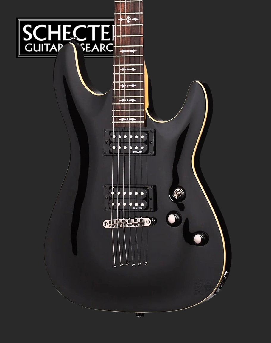 Schecter Omen 6 - Gloss Black