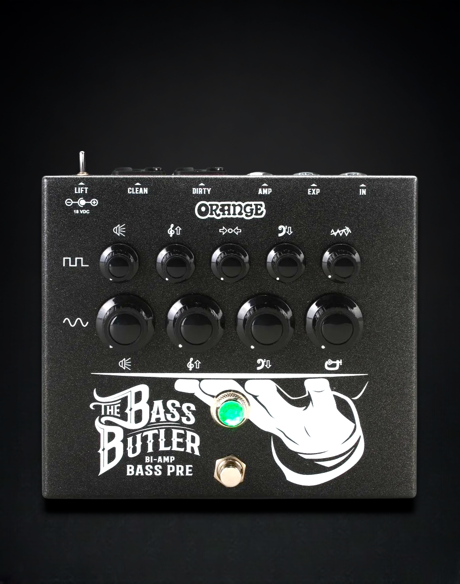 Orange Bass Butler Bi-Amp Bass Guitar Preamp Pedal