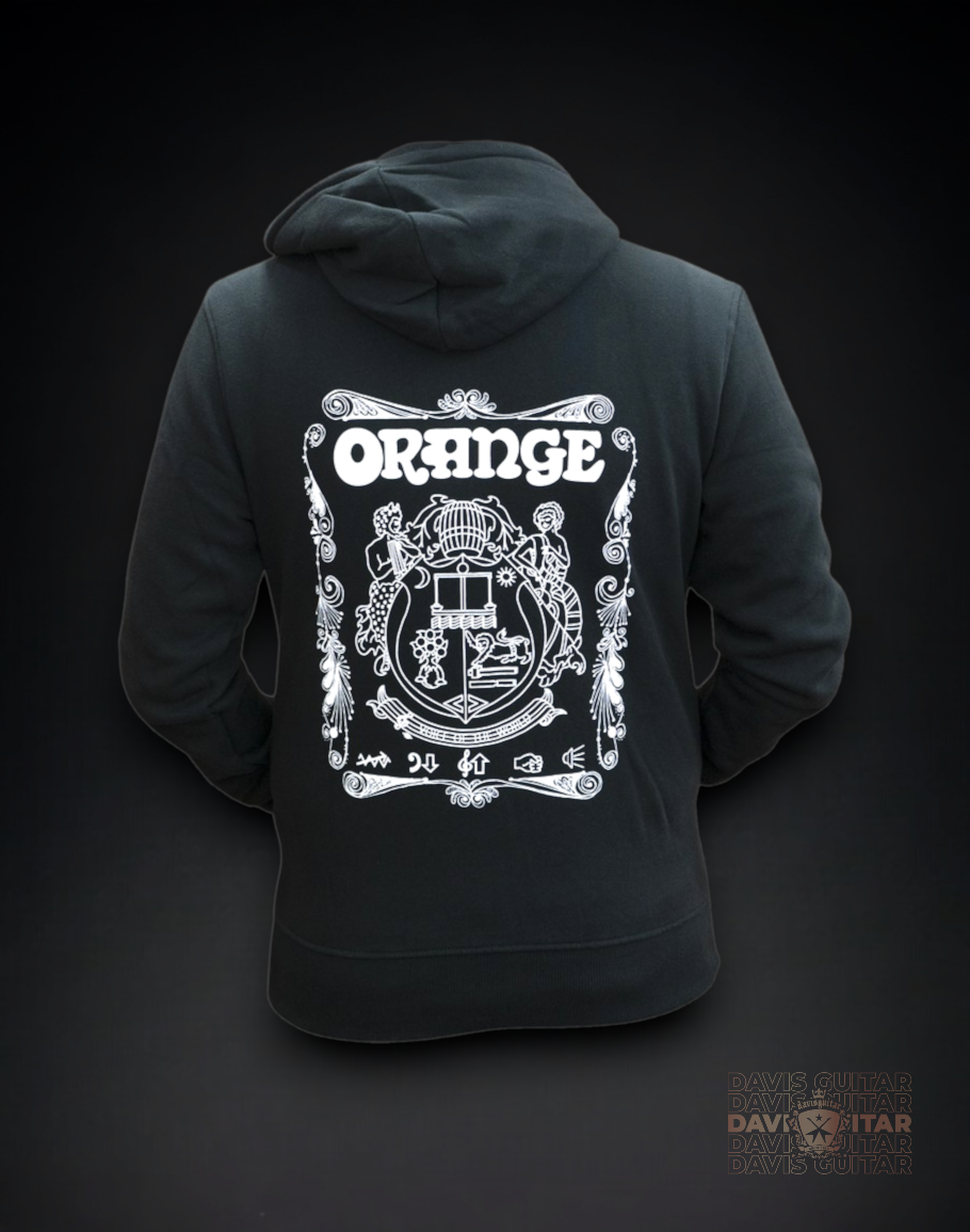 Orange Hoodie - Large