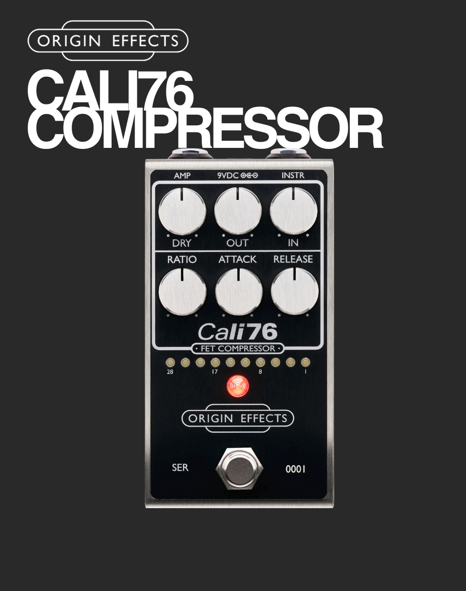 cali76 pedal PRE-ORDER Origin Cali76 FET Compressor