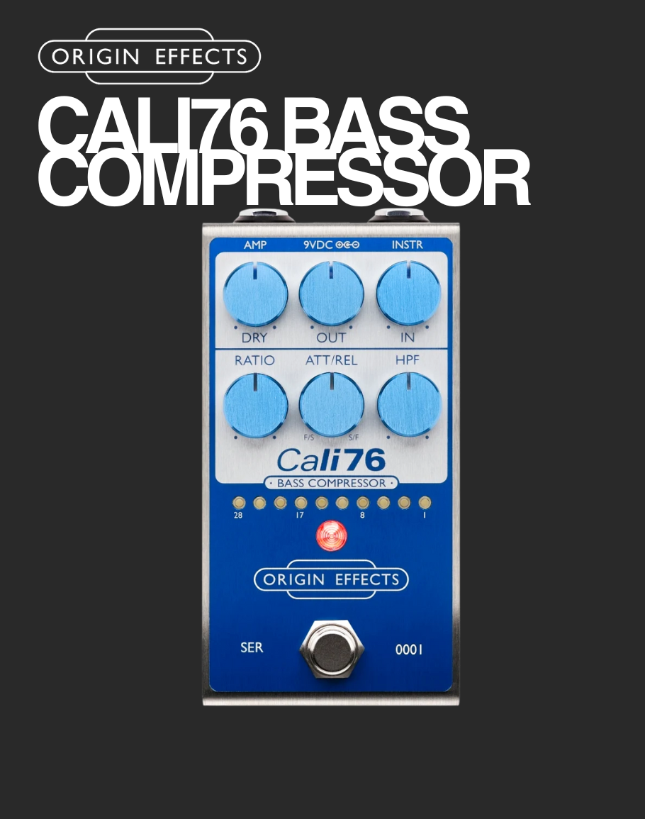 cali76 compressor pedal PRE-ORDER Origin Cali76 Bass Compressor