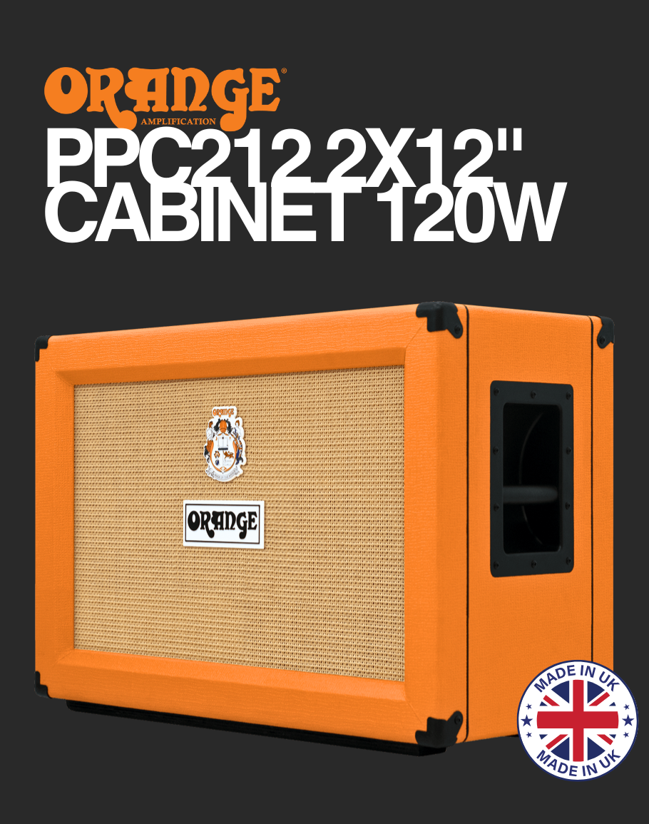 Orange PPC212 2x12" Cabinet Orange (Made in UK)