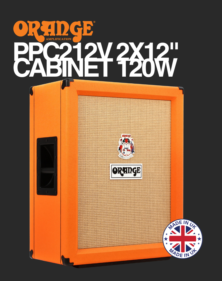 Orange PPC212V 2x12" Electric Amp Cabinet 120 watts (Made in UK)
