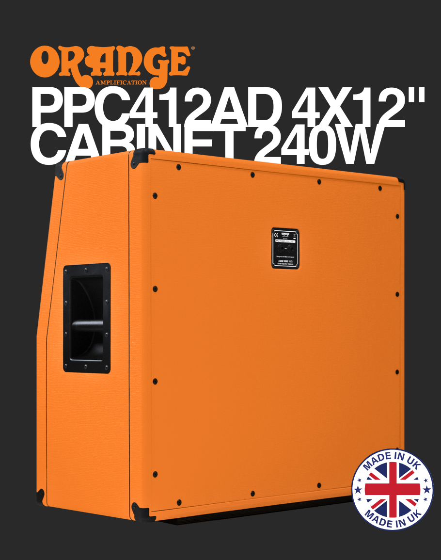Orange PPC412AD 4x12" Electric Amp Cabinet 240 watts (Made in UK)
