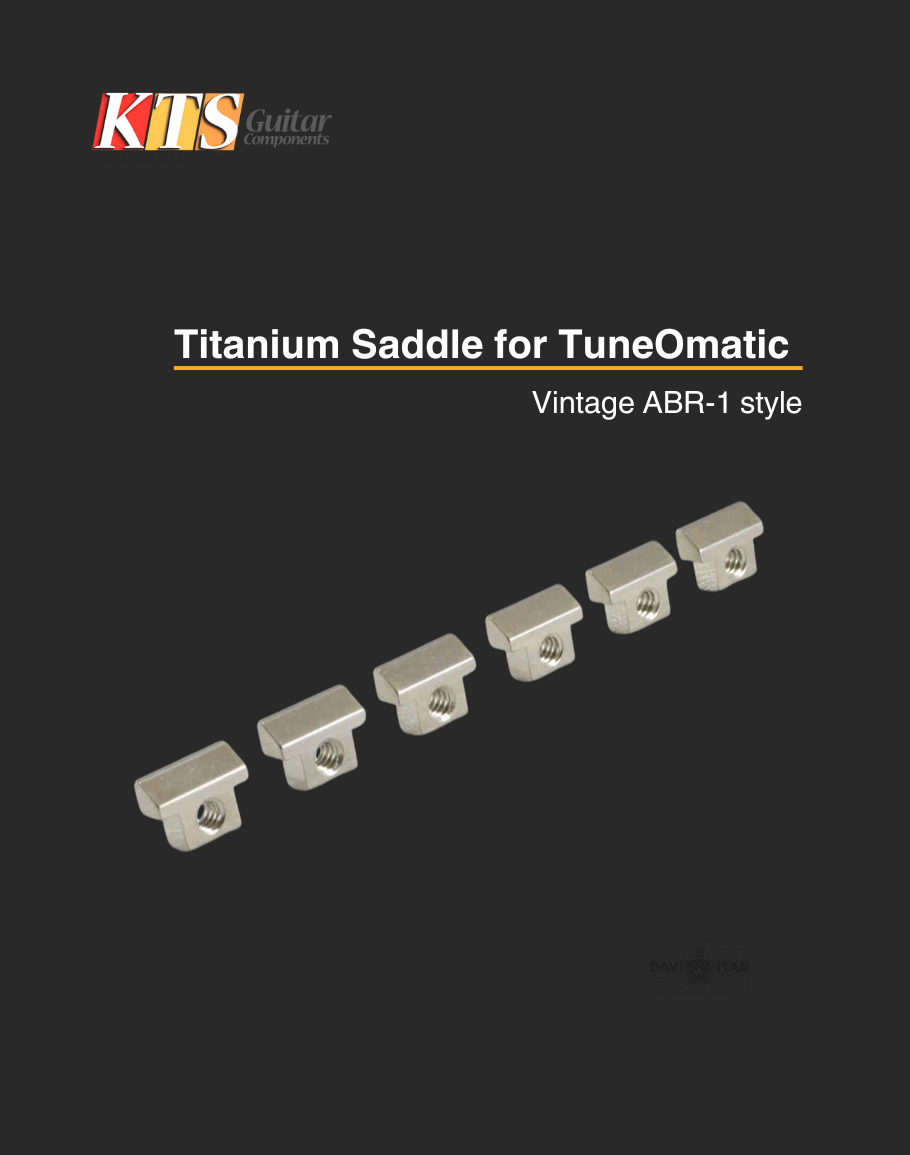 KTS Vintage ABR-1 Tune-O-Matic Bridge