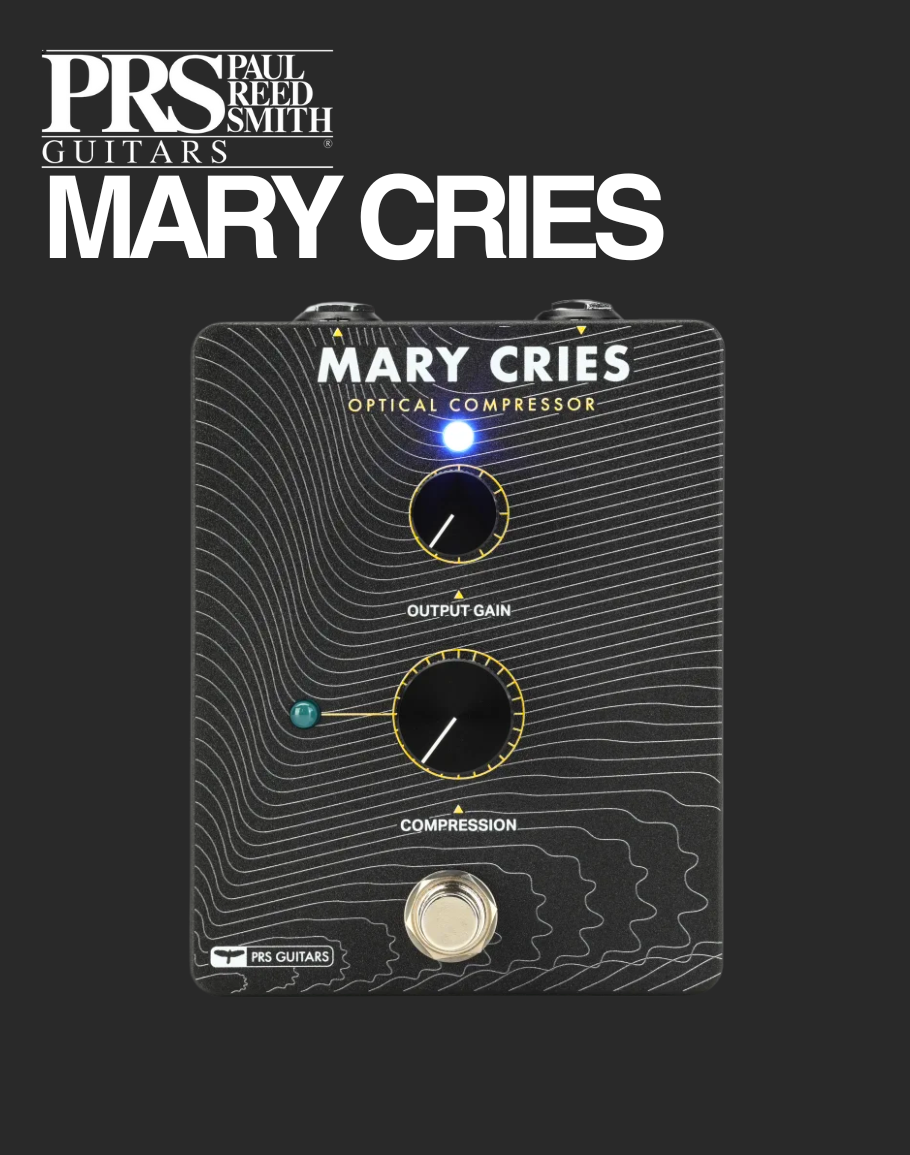 mary cries pedal PRS Mary Cries Optical Compressor – Davis Guitar