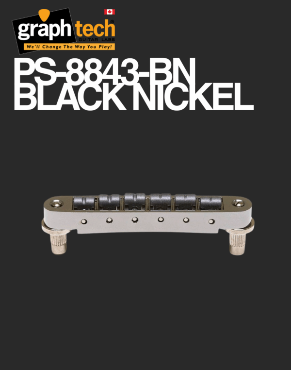 Graphtech Resomax Tune-o-matic Bridge - PS-8843-BN