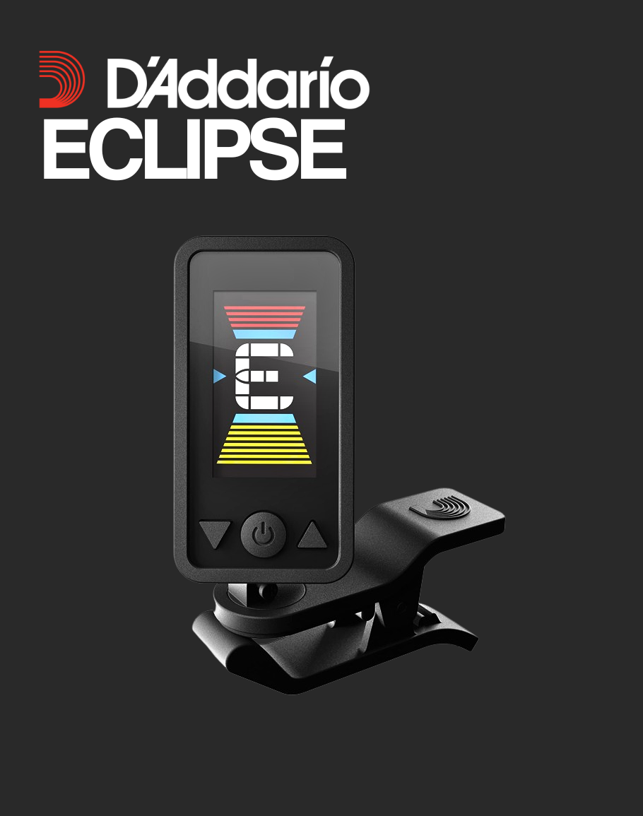 D'Addario Eclipse Tuner - PW-CT-17BK