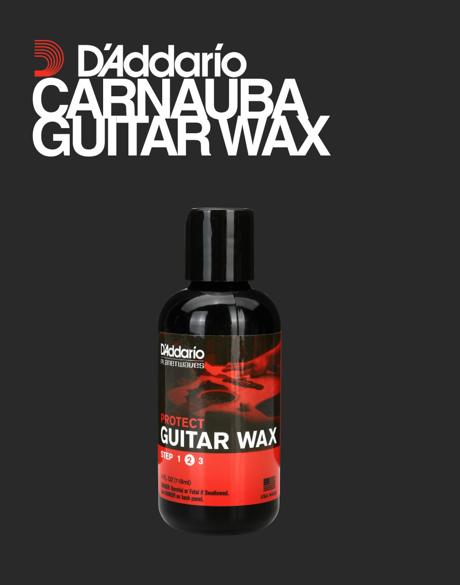 D'Addario Protect Liquid Carnauba Guitar Wax
