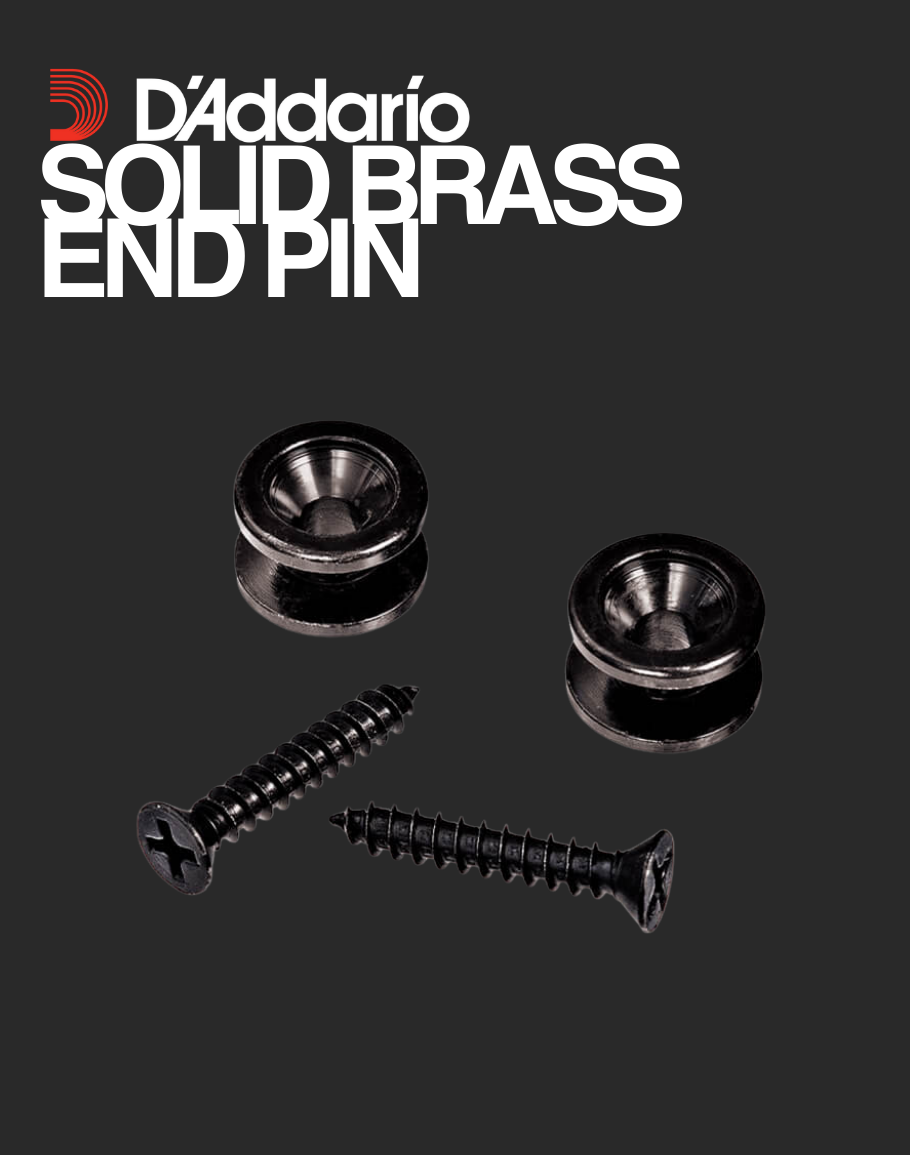 D'Addario Solid Brass End Pins