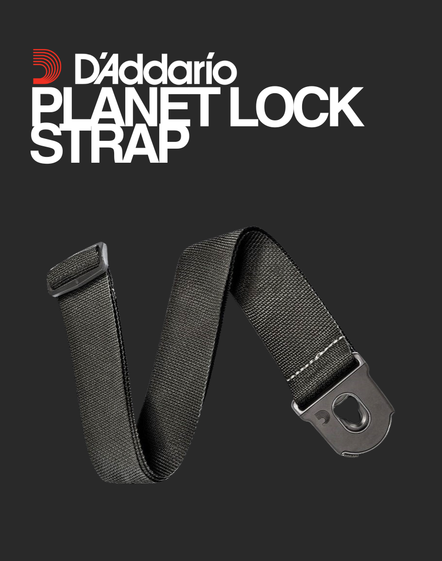 D'Addario Planet Lock Strap