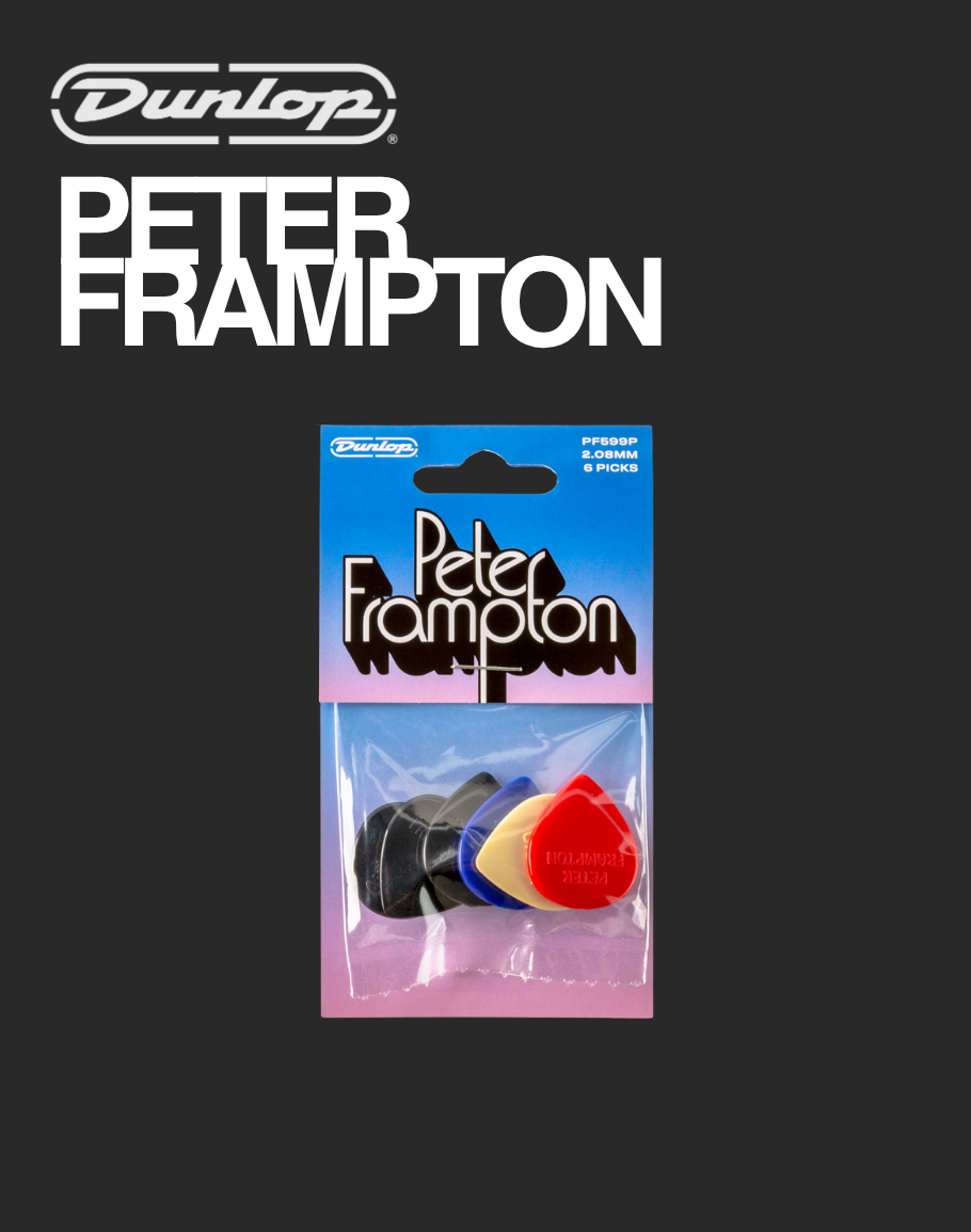 Dunlop Peter Frampton Vintage Teardrop Picks