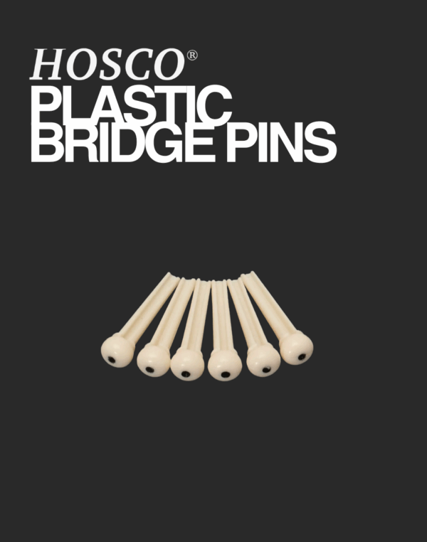 Hosco Bridge Pins - Plastic Cream
