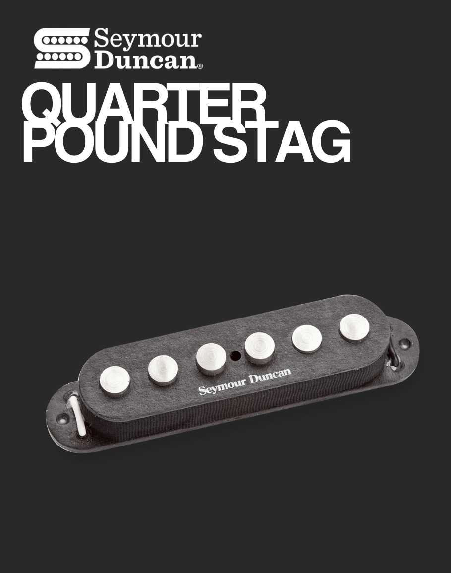 Quarter Pound Staggered Strat