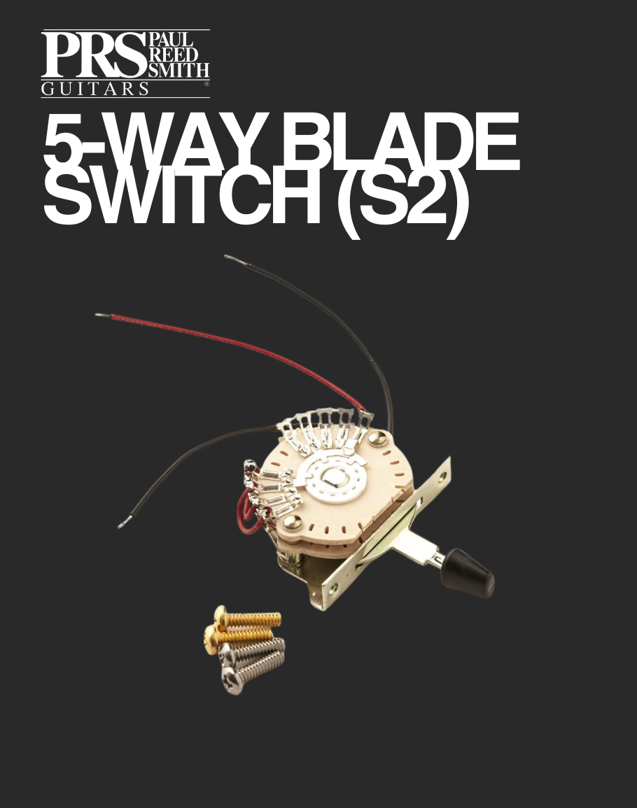 PRS 5-Way Blade Switch (S2) Upgrade