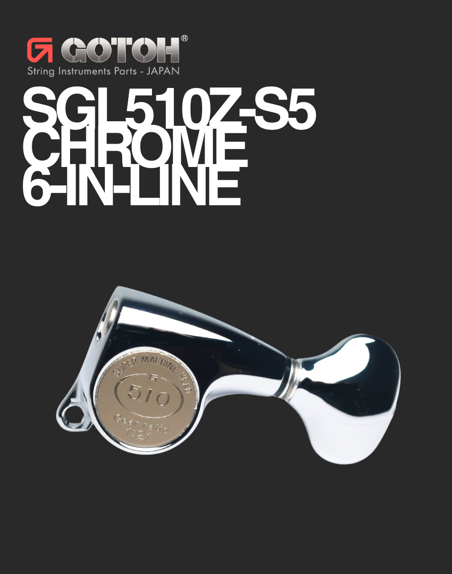 Gotoh Electric 6 in line - SGL510Z-S5 Chrome