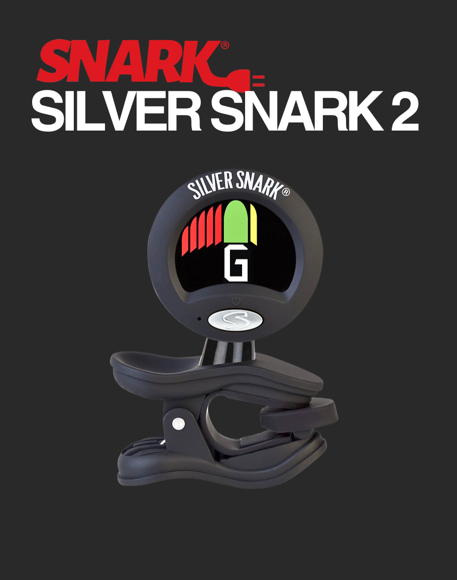 Snark Silver Snark Clip-on Tuner - SIL-Blk