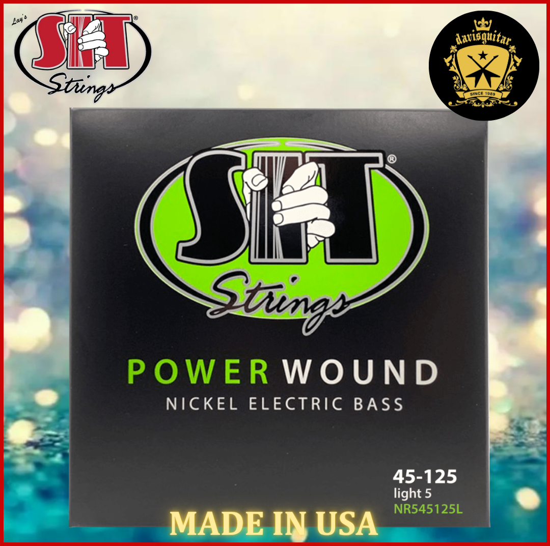SIT 45-125 Electric Bass Guitar Power Wound Nickel 5 Strings