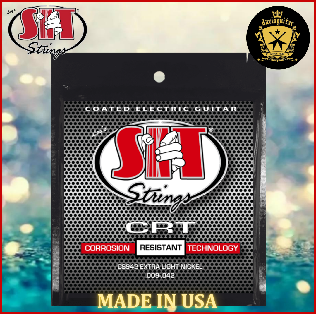 SIT CRT 9-42 Coated Nickel Plated Steel Electric Guitar Strings