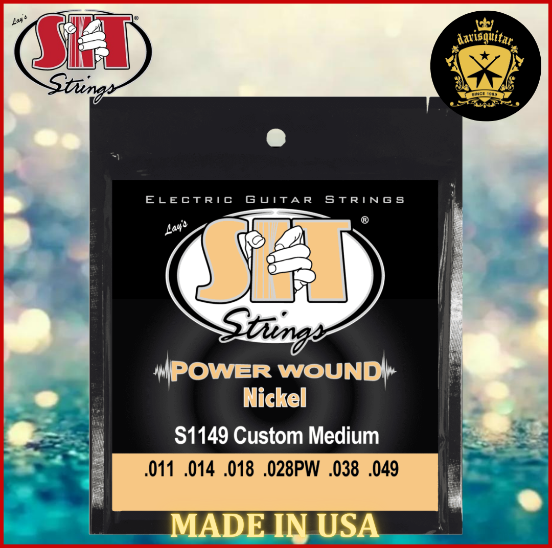 SIT 11-49 Power Wound Nickel Electric Guitar Strings