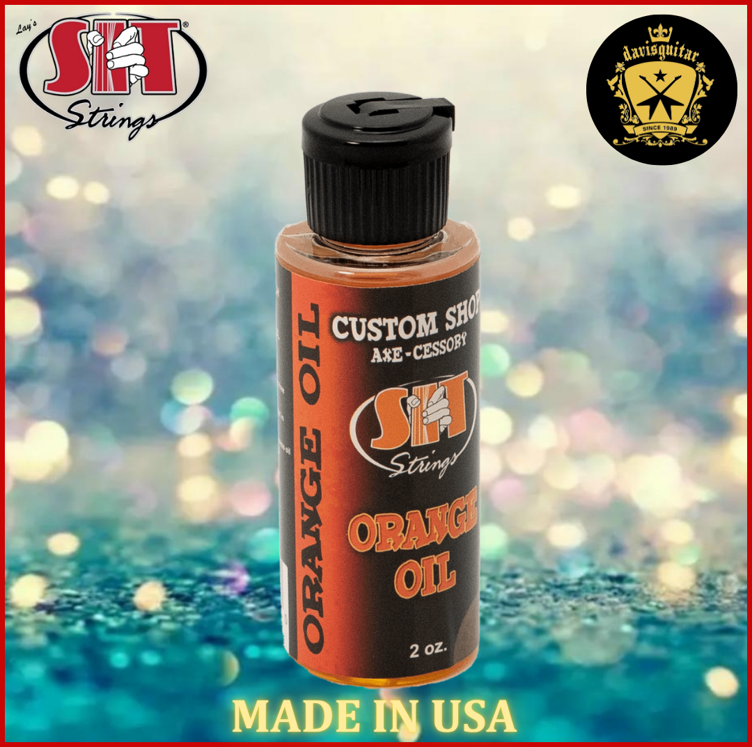 SIT Guitar Premium Quality Orange oil Cleaner for fingerboard 59ml Made In USA