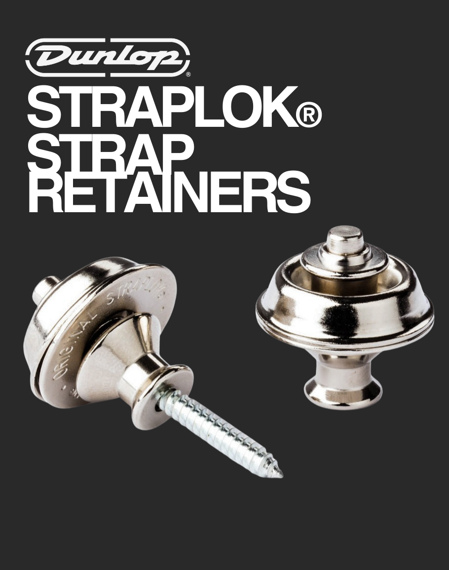 Dunlop Straplok Dual Design - Nickel