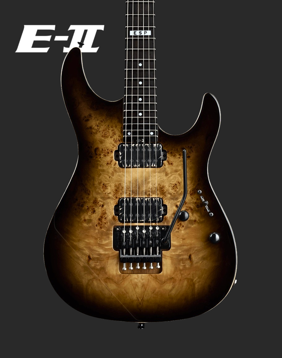 PRE-ORDER ESP E-II SN-2 - Nebula Black Burst
