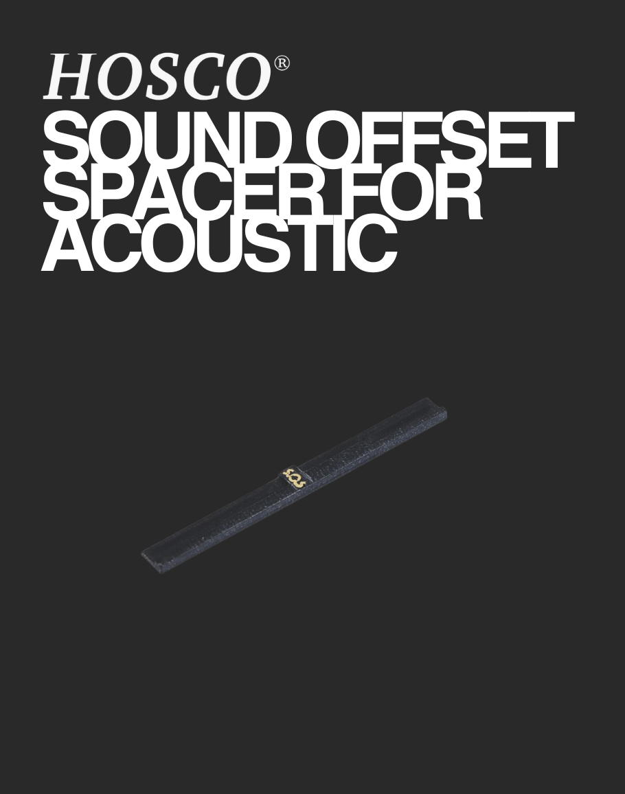 Hosco S.O.S Sound Offset Spacer - Acoustic Guitars