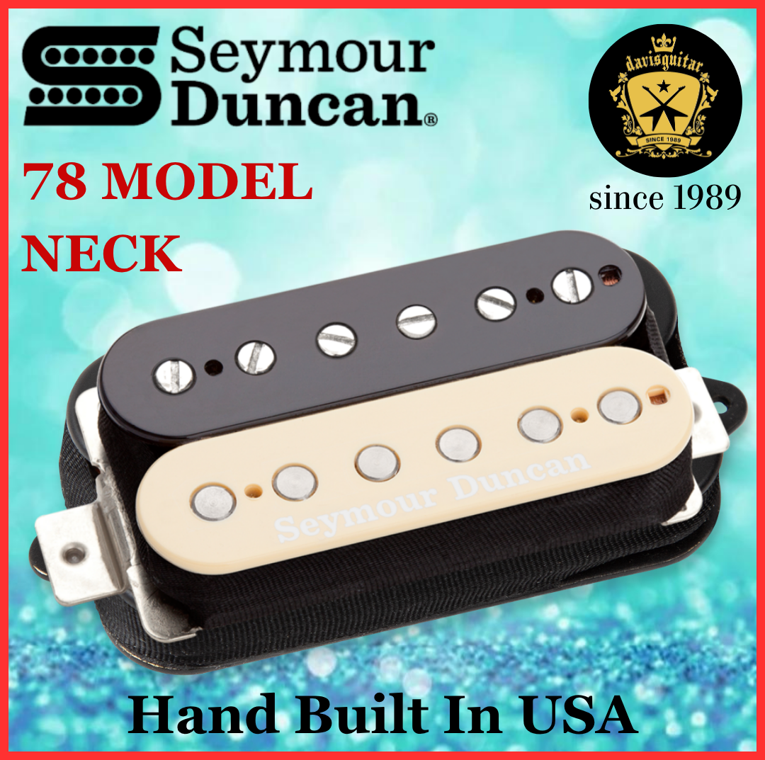 Seymour Duncan 78 Model Humbucker Neck Reverse Zebra Electric Guitar Pickup