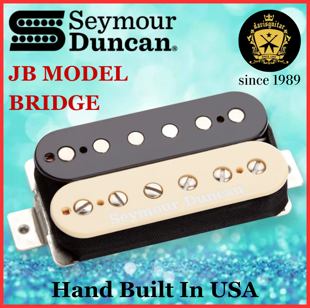 Seymour Duncan JB Model 4 Conductor Humbucker Bridge Zebra Electric Guitar Pickup