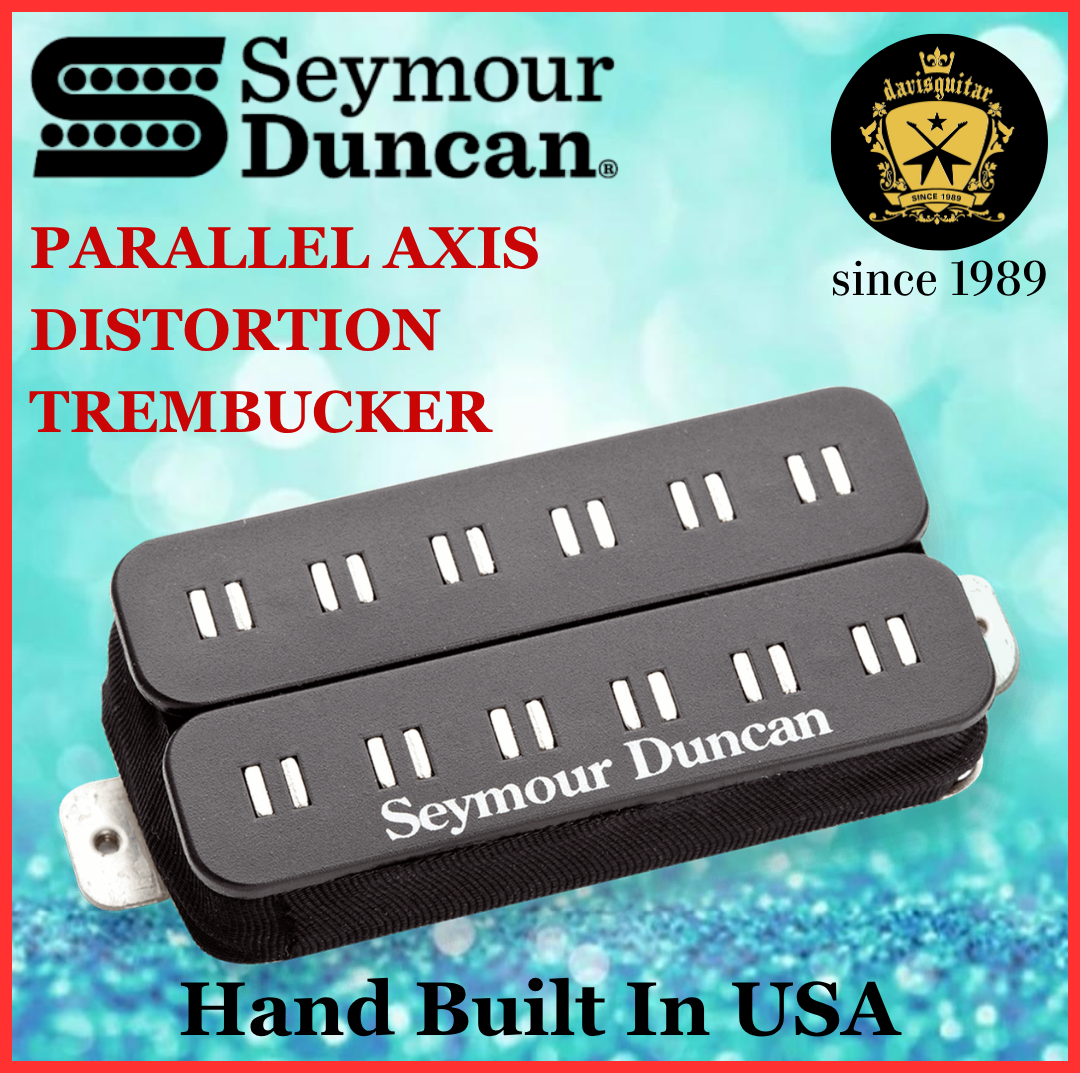 Seymour Duncan Parallel Axis Distortion Trembucker Black Electric Guitar Pickup