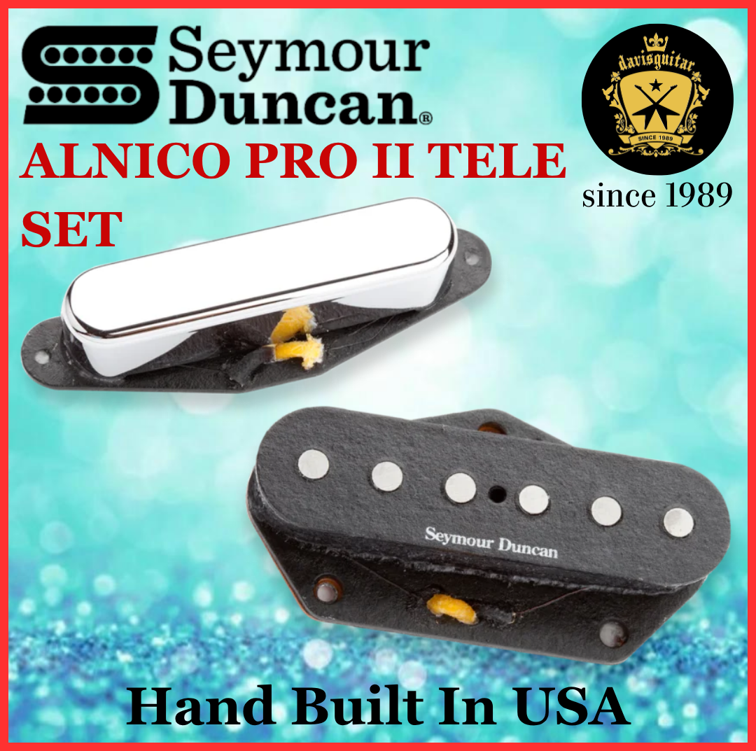 Seymour Duncan Alnico Pro II Tele Set Electric Guitar Pickup