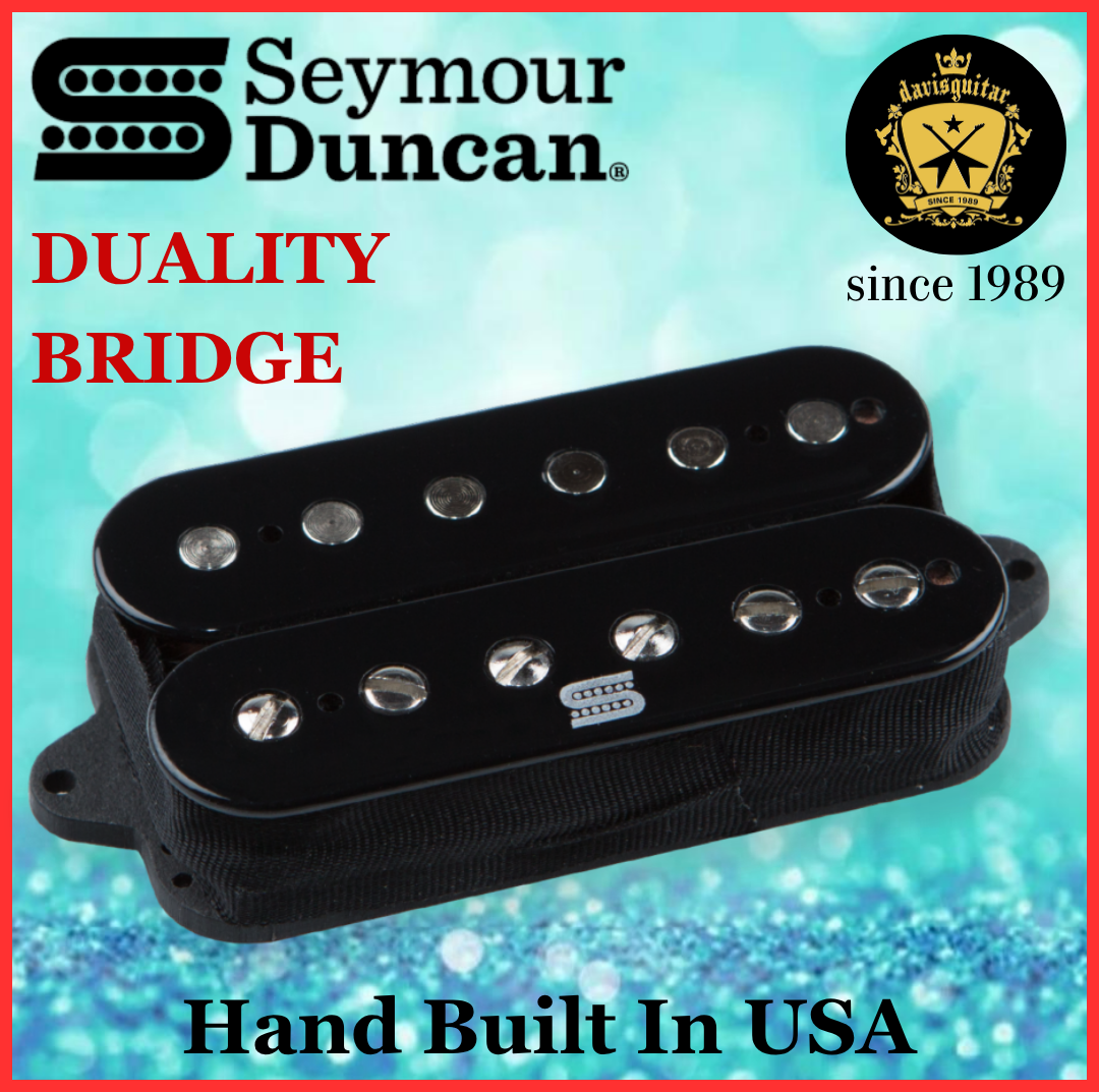 Seymour Duncan Duality Bridge Black Humbucker Electric Guitar Pickup Active