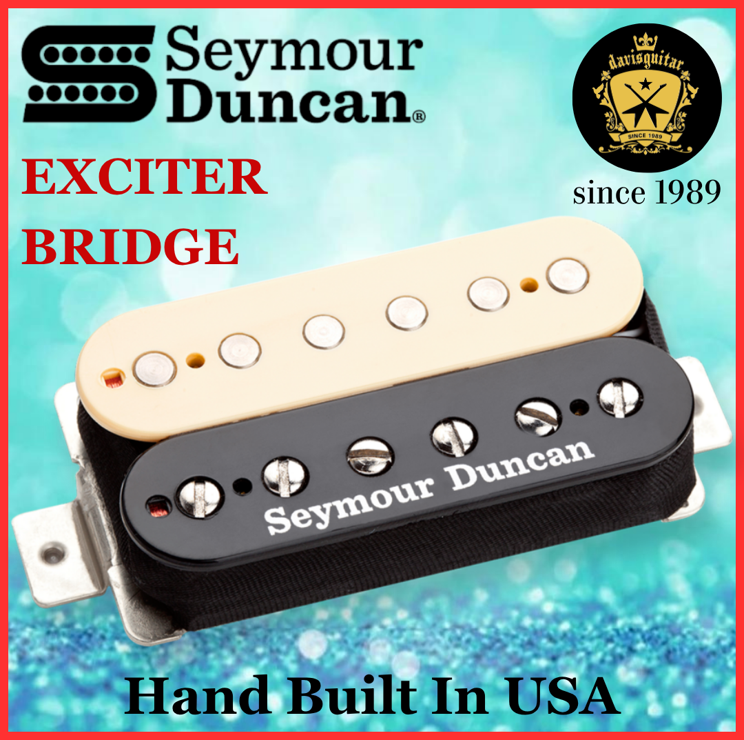 Seymour Duncan Exciter Bridge Humbucker Reverse Zebra Electric Guitar Pickup